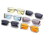 The Visionary |Classic Rectangle Metal Sunglasses