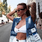 Axiom |Fashion Rectangle Metal Sunglasses