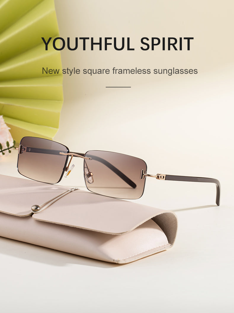 Belgrave |Classic Rectangle Metal Sunglasses