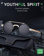 Valence |Classic Round Metal Sunglasses