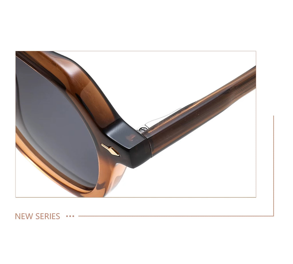 Ironclad |Classic Square Acetate Sunglasses