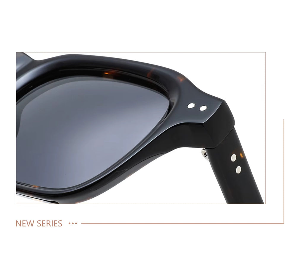 The Founder |Classic Square Acetate Sunglasses