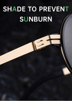 Valence |Classic Round Metal Sunglasses