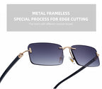Belgrave |Classic Rectangle Metal Sunglasses
