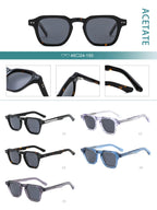 The Founder |Classic Square Acetate Sunglasses