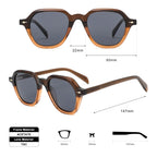 Ironclad |Classic Square Acetate Sunglasses