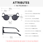 Valence |Classic Round Metal Sunglasses