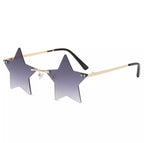 Star | Fashion Star Metal Sunglasses