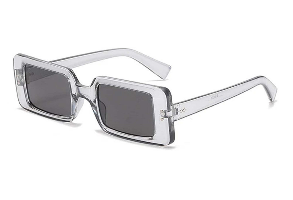 Garnet | Classic Rectangle Acetate Sunglasses