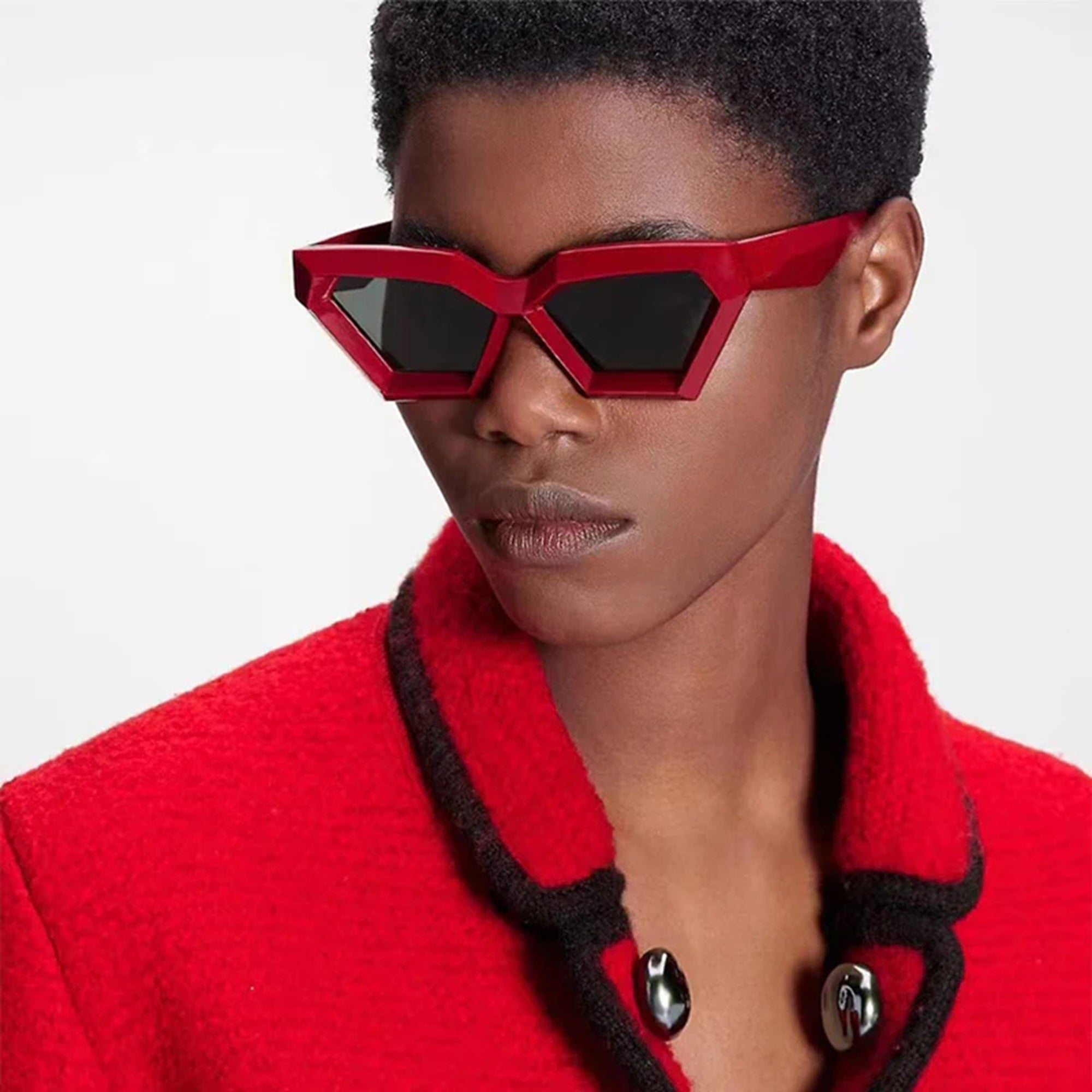 Facet |Fashion Hexagonal PC Sunglasses