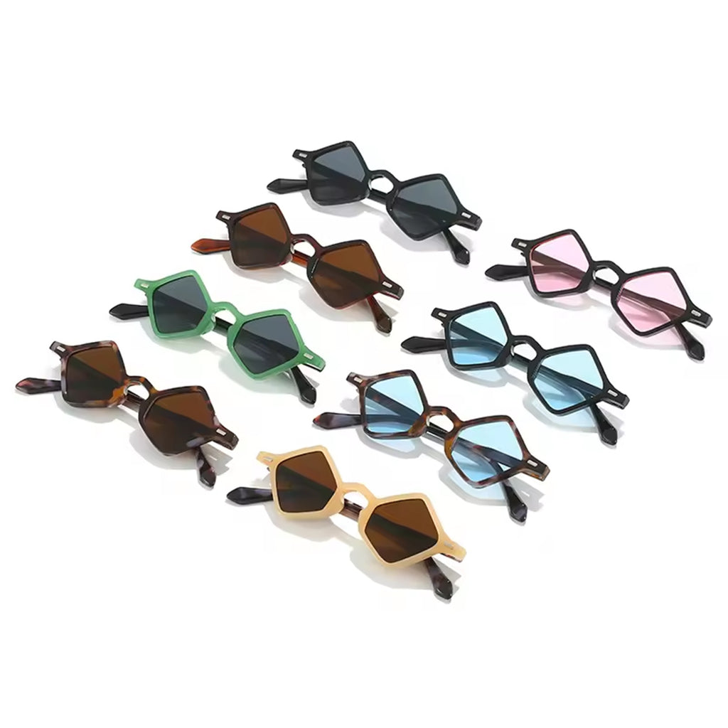 Kyoto |Fashion Hexagonal PC Sunglasses