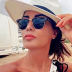 Cannes |Retro Vintage Clubmaster Metal Sunglasses