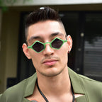 Kyoto |Fashion Hexagonal PC Sunglasses