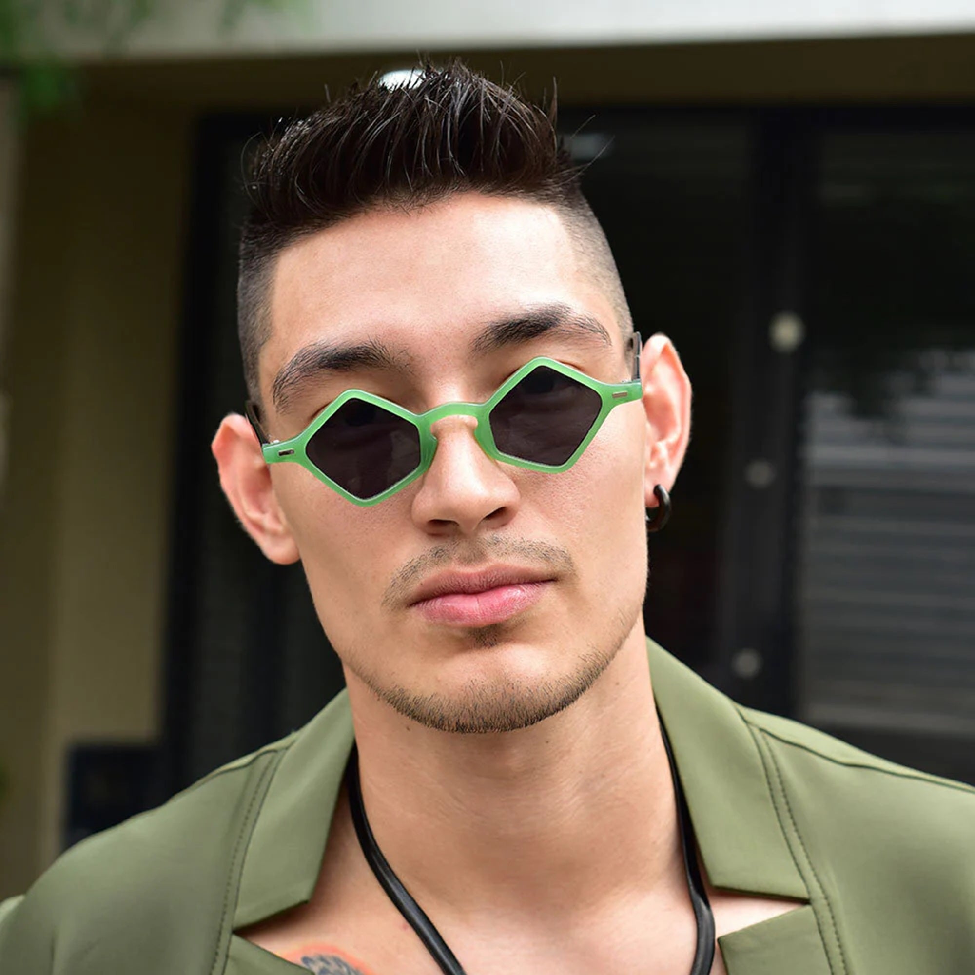 Kyoto |Fashion Hexagonal PC Sunglasses