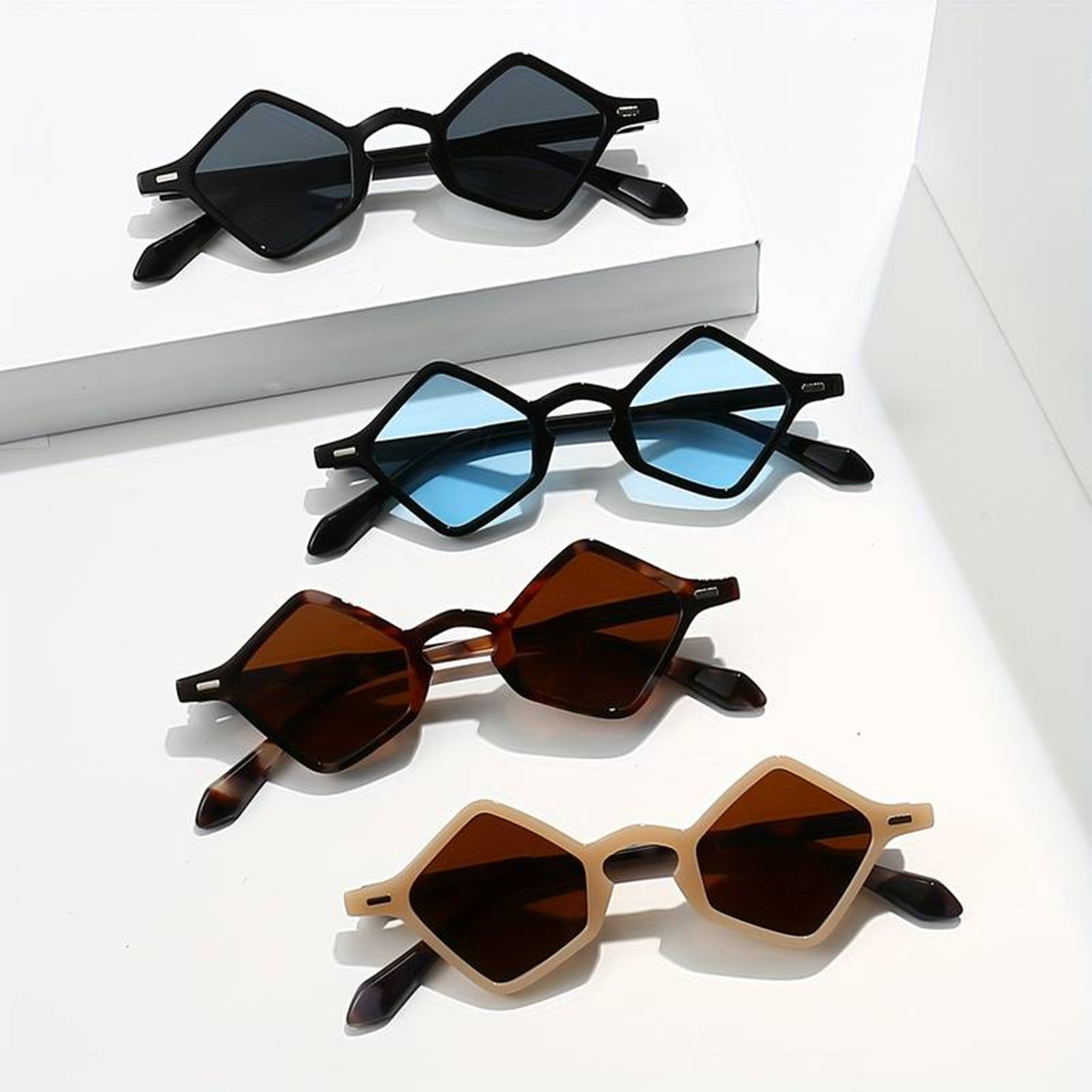Kyoto |Fashion Hexagonal PC Sunglasses