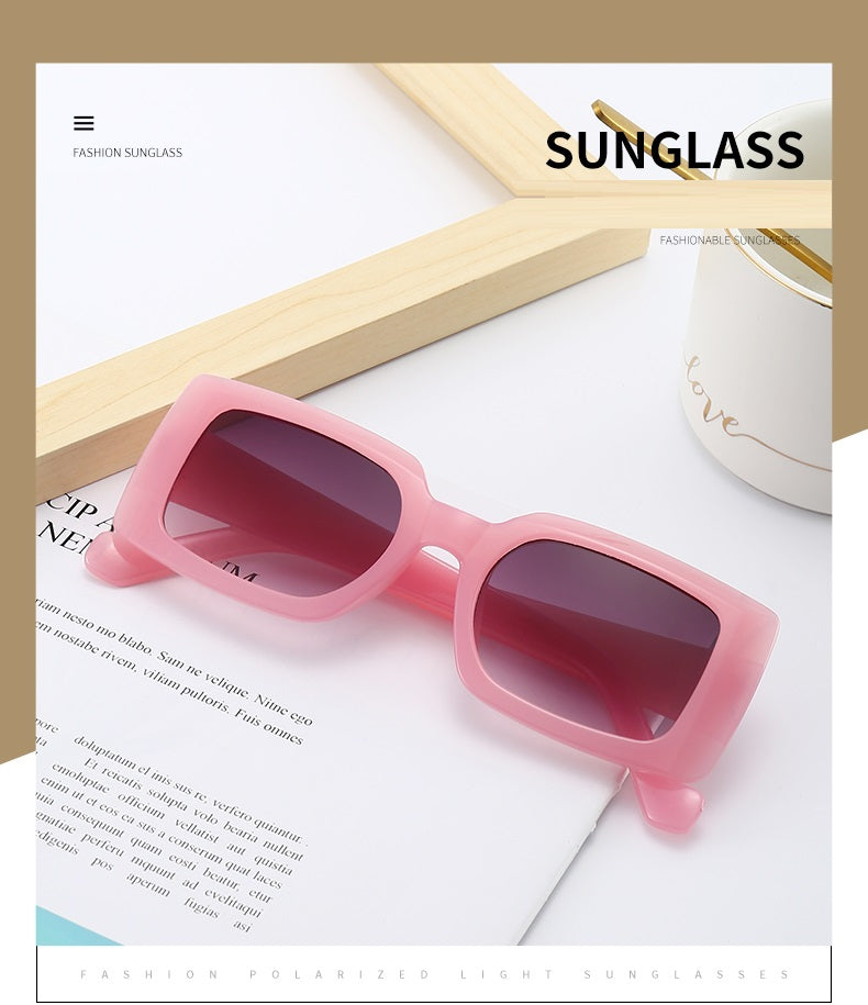 The Critic |Fashion Rectangle PC Sunglasses