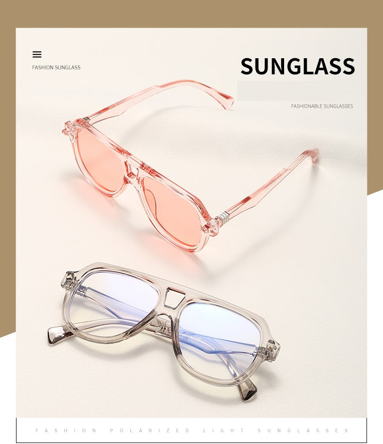 Graphite |Oversized Fashion Navigator PC Sunglasses