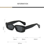 Cadence |Classic Rectangle PC Sunglasses