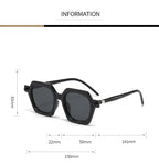 The Dynamo |Fashion Square PC Sunglasses
