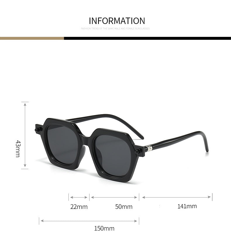 The Dynamo |Fashion Square PC Sunglasses