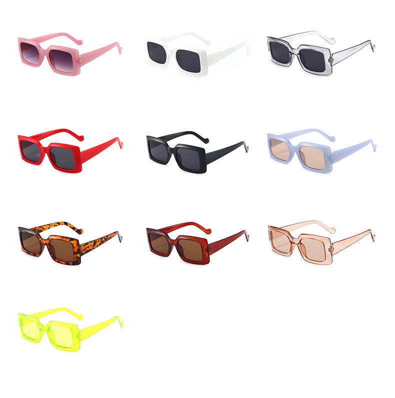 The Critic |Fashion Rectangle PC Sunglasses