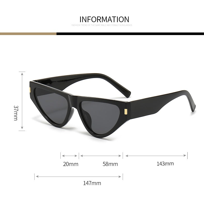 Enigma |Classic Cat-Eye PC Sunglasses