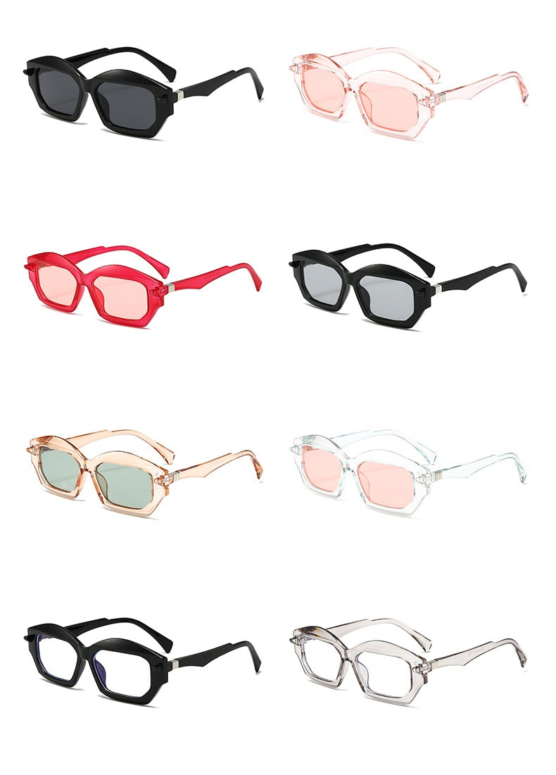 Eclipse Modern |Fashion Hexagonal PC Sunglasses