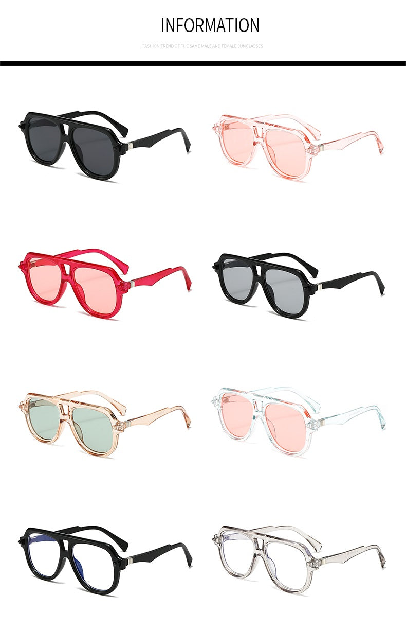 Graphite |Oversized Fashion Navigator PC Sunglasses
