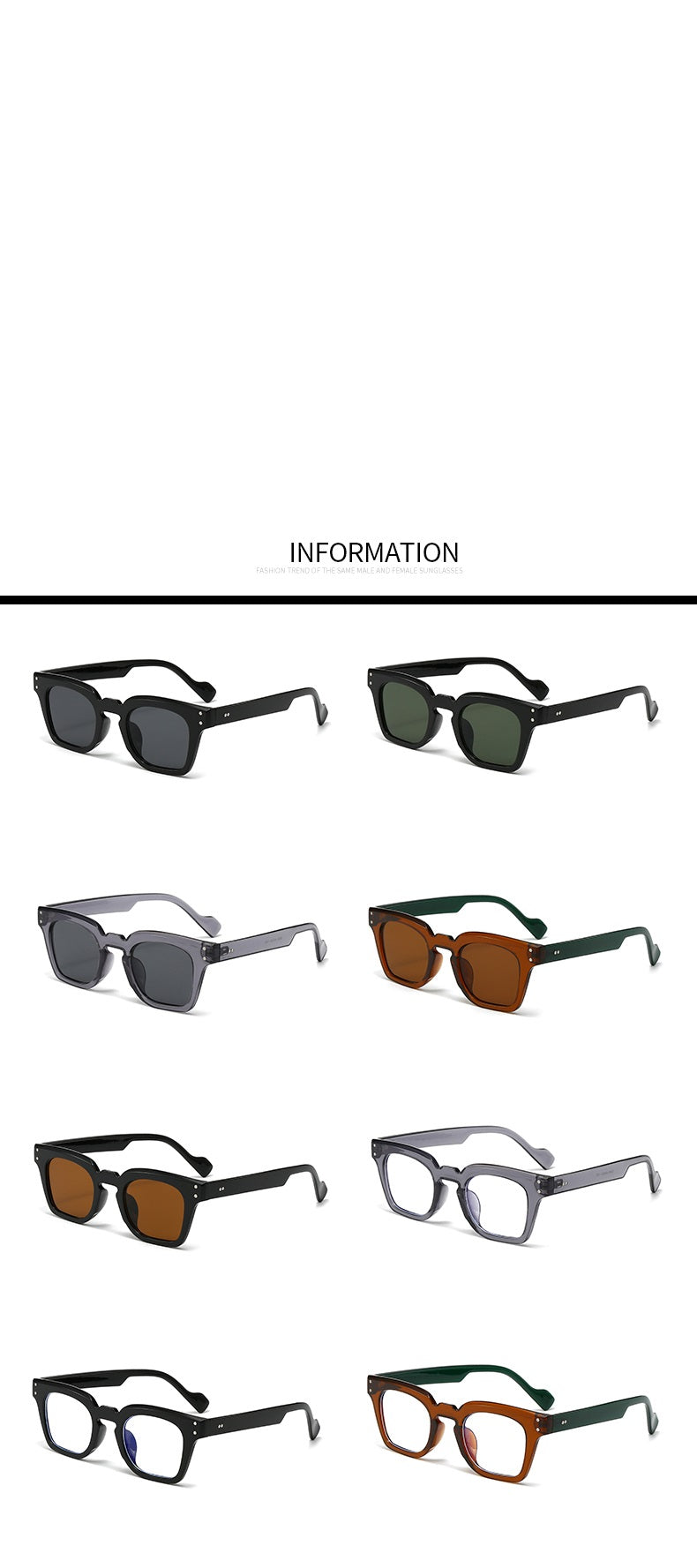 The Sentinel |Classic Square PC Sunglasses