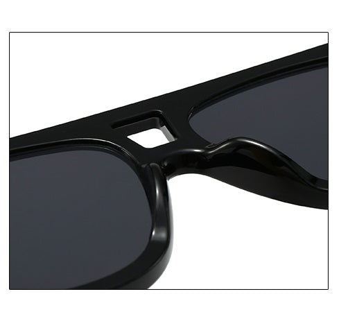 Graphite |Oversized Fashion Navigator PC Sunglasses
