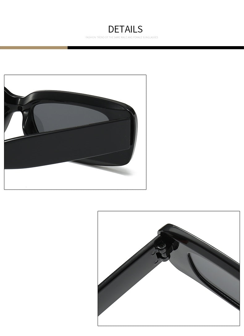 Cadence |Classic Rectangle PC Sunglasses