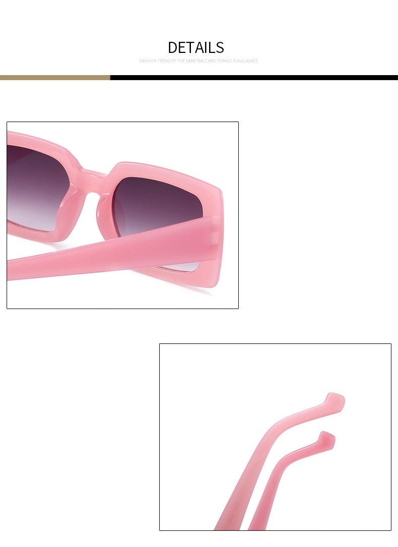 The Critic |Fashion Rectangle PC Sunglasses