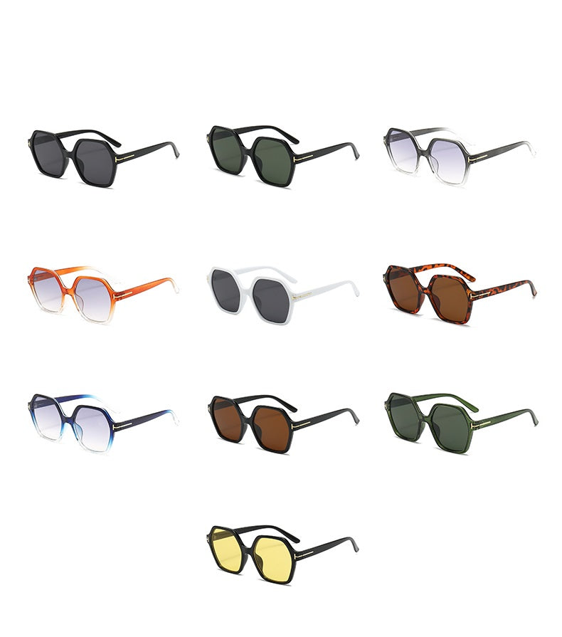 Concrete |Oversized Fashion Square PC Sunglasses