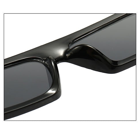 Slate |Fashion Rectangle PC Sunglasses