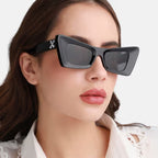 The Connoisseur |Oversized Fashion Cat-Eye PC Sunglasses