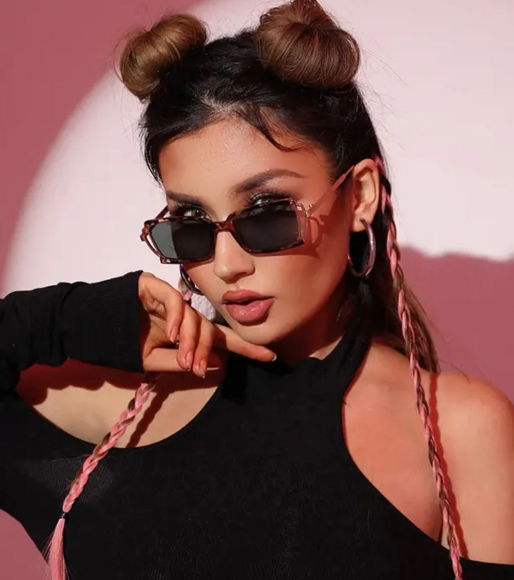 The Outlier |Retro Vintage Rectangle PC Sunglasses