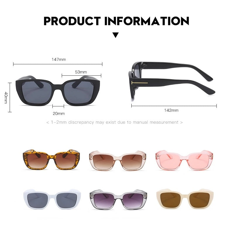 The Titan |Classic Square PC Sunglasses