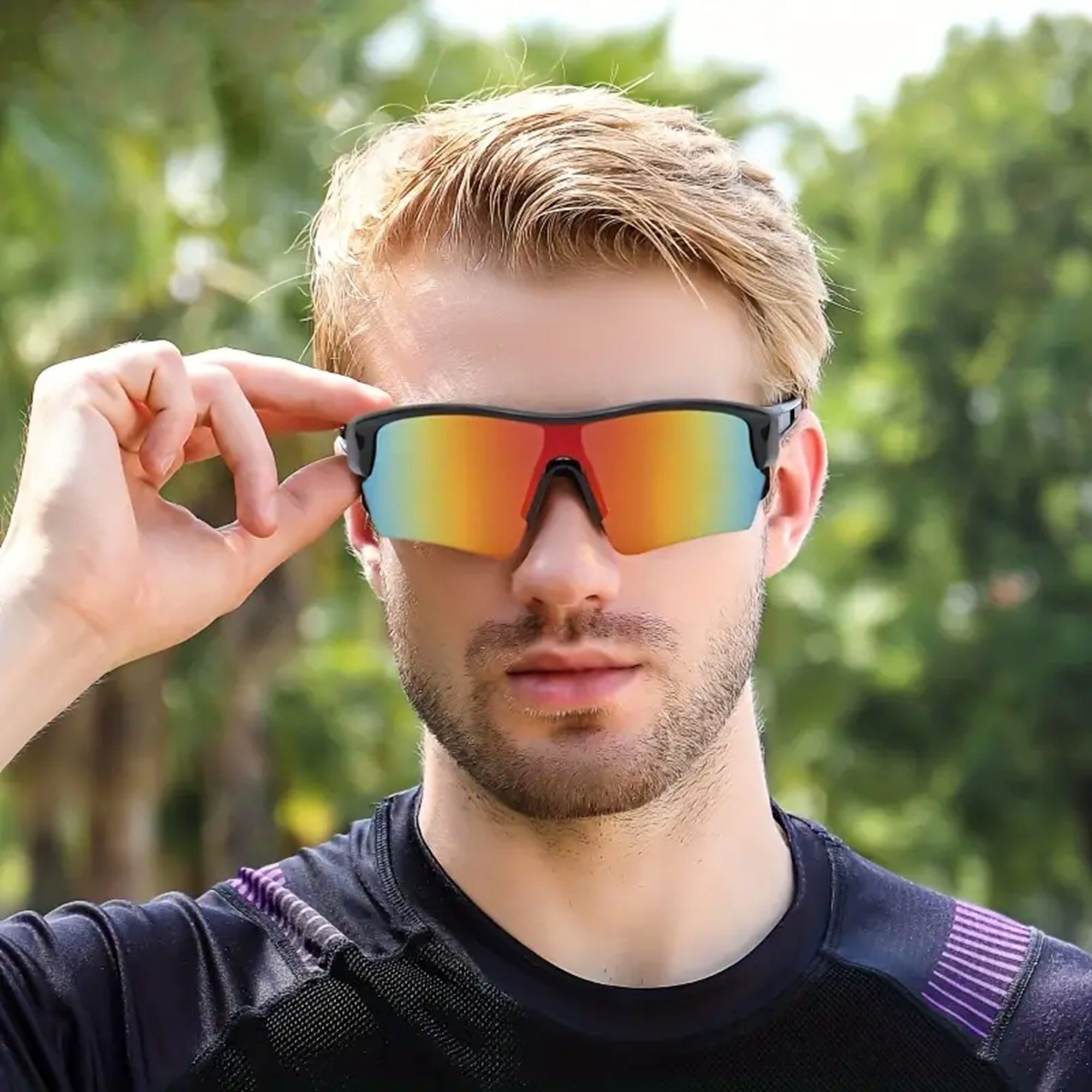 The Protagonist |Sports Wraparound PC Sunglasses
