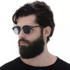 Santorini |Classic Clubmaster Metal Sunglasses