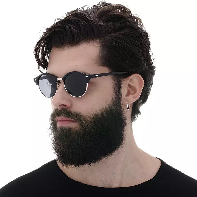 Santorini |Classic Clubmaster Metal Sunglasses