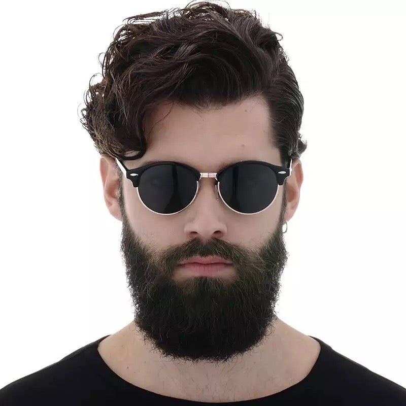 Santorini |Classic Clubmaster Metal Sunglasses