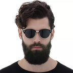 Santorini |Classic Clubmaster Metal Sunglasses