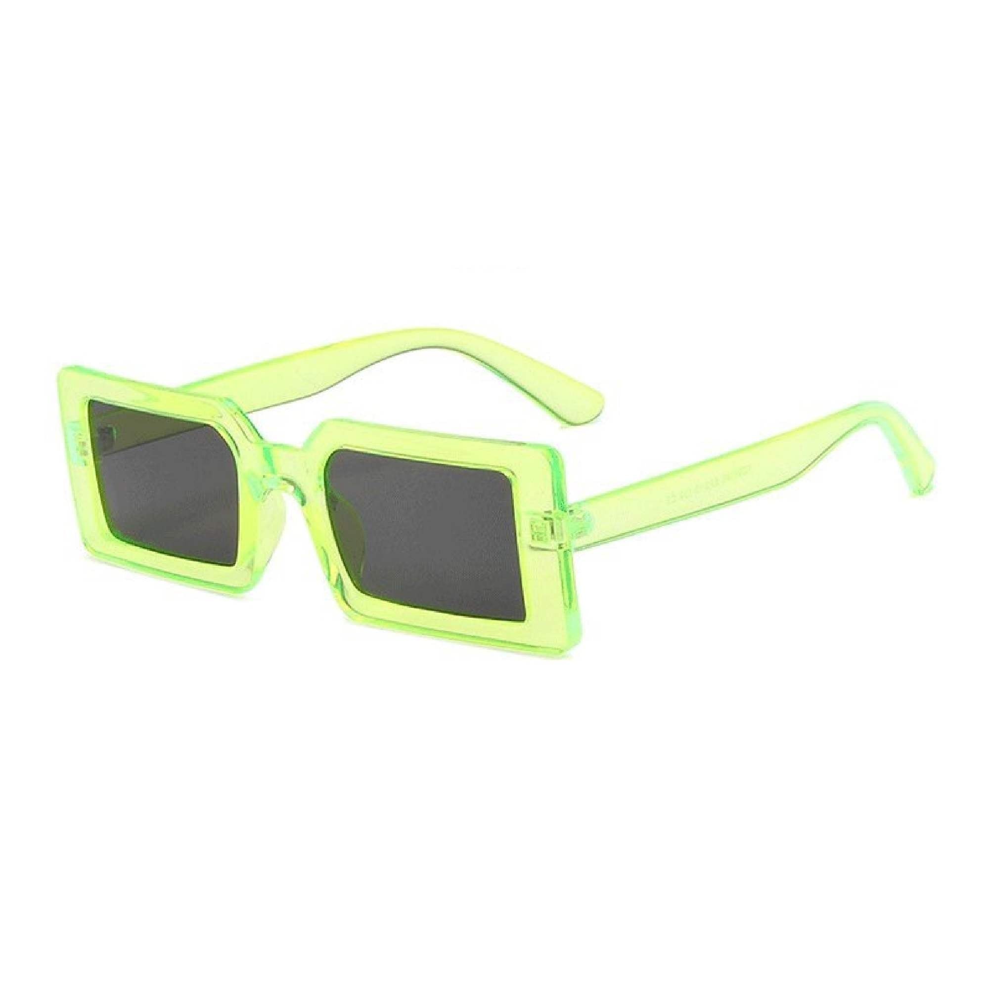 Sienna Glow | Classic Rectangle Acetate Sunglasses