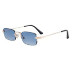 The Novelist | Classic Rectangle Metal Sunglasses
