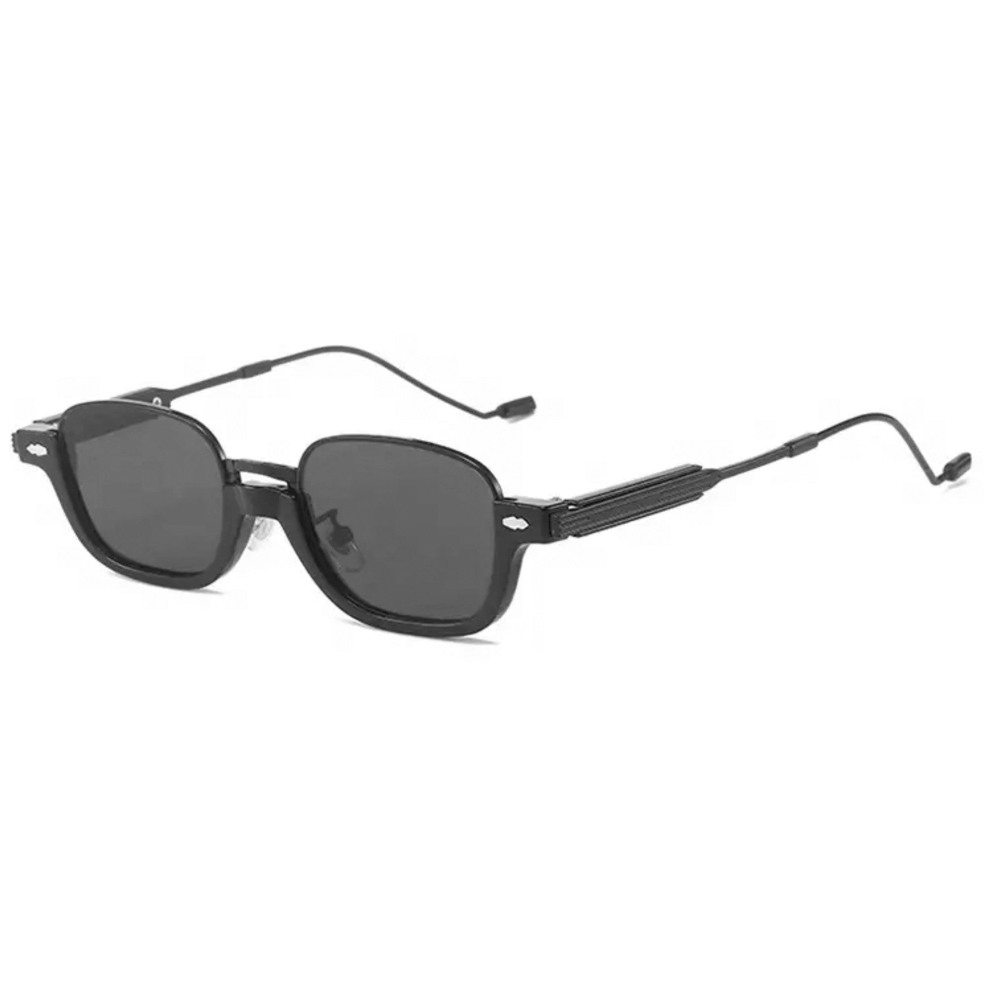 Capri | Retro Vintage Oval Metal Sunglasses