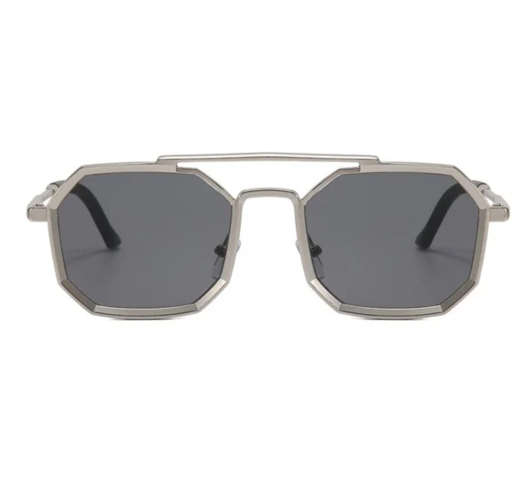 Bering |Retro Vintage Navigator Metal Sunglasses