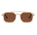 Bering |Retro Vintage Navigator Metal Sunglasses