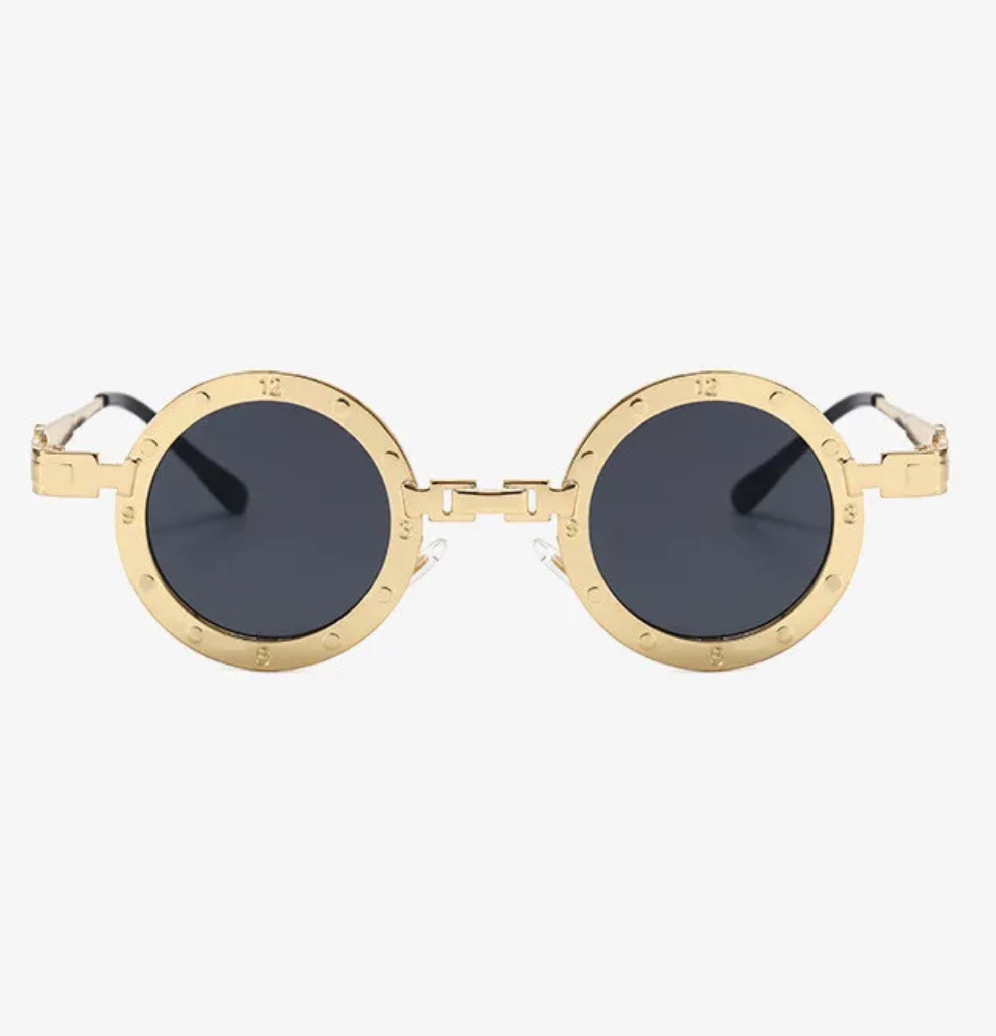 The Bohemian |Retro Vintage Round Metal Sunglasses