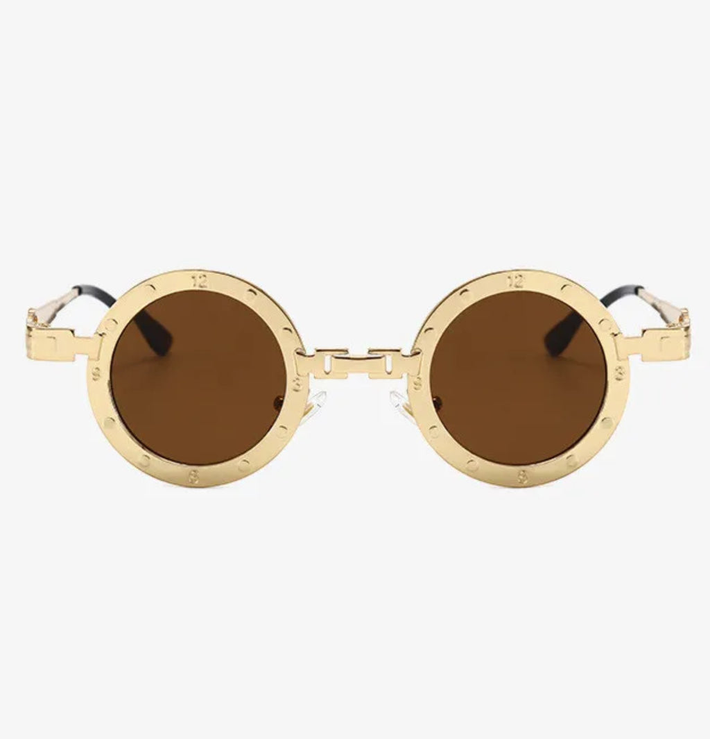 The Bohemian |Retro Vintage Round Metal Sunglasses