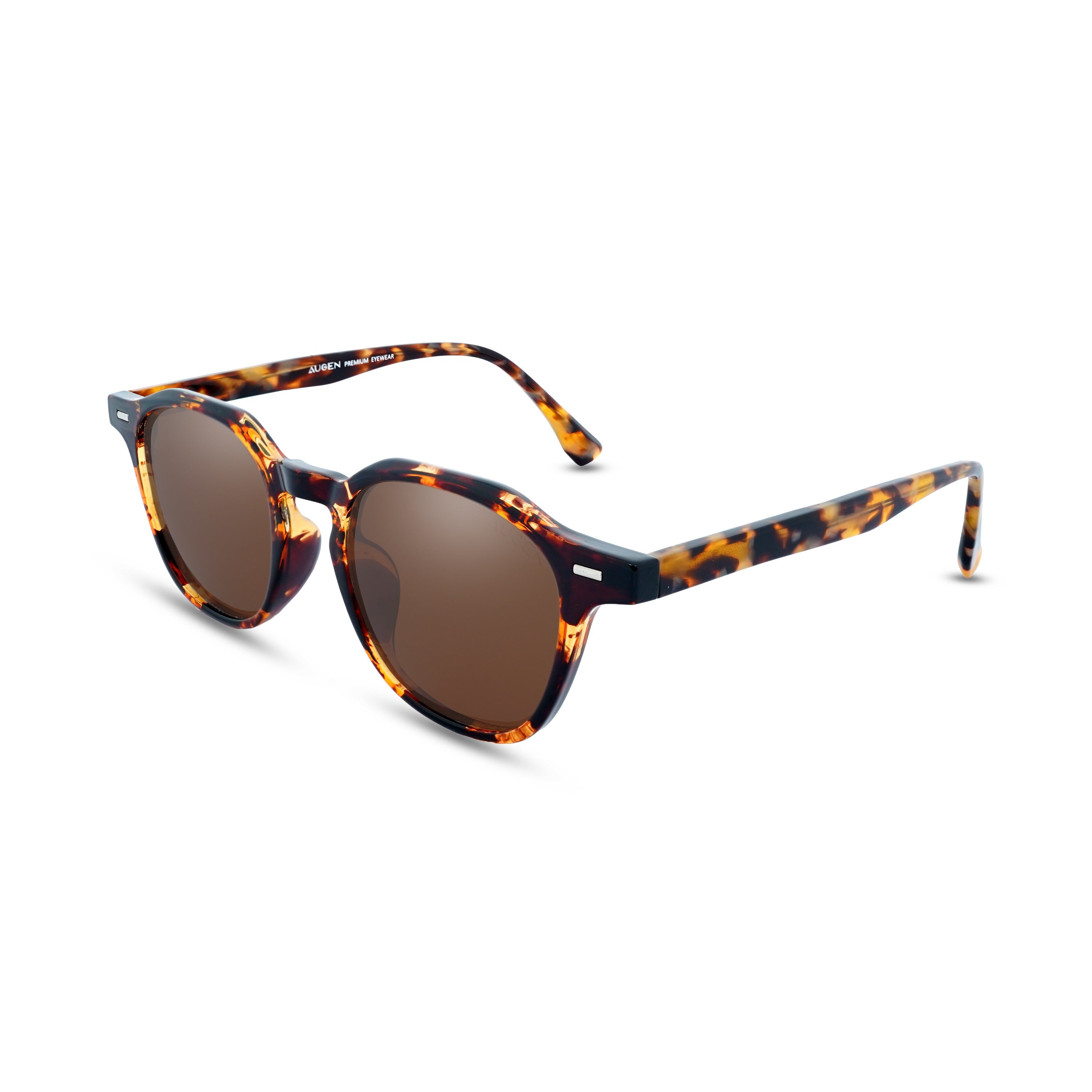 Tiber | Classic Round Acetate Sunglasses